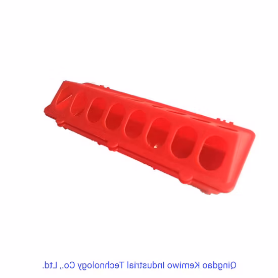 Comedero de plástico para pájaros, bebedero de agua para codornices y aves de corral, comedero para palomas