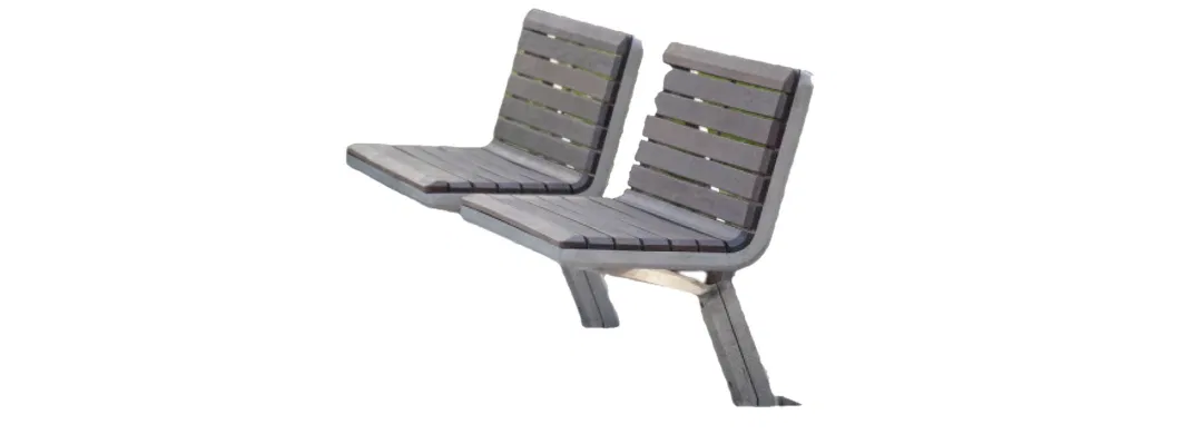 Modern Street Furniture Metal Leisure Garden Benches for Sale