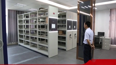 Estante compacto móvil del gabinete elegante electrónico del archivo del control de energía